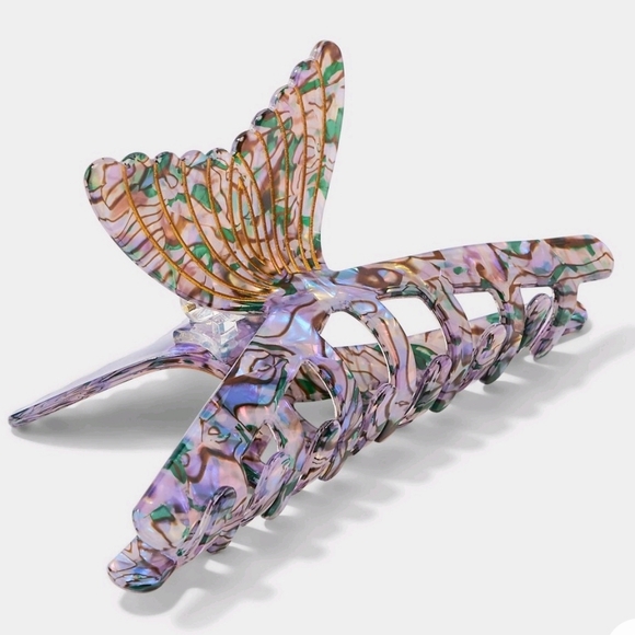Accessories - Marbled Mermaid Tail 🧜‍♀️ Claw Hair Clip